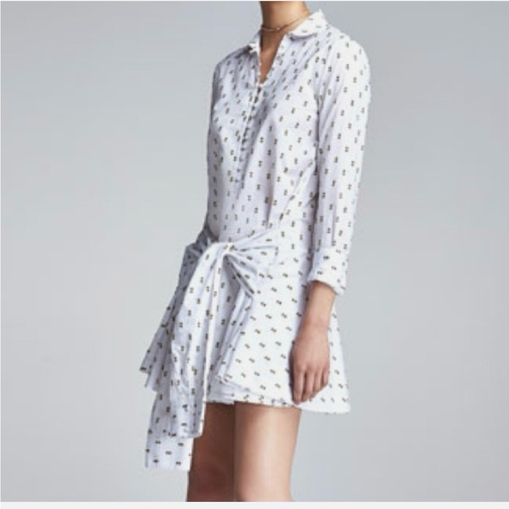 10 Crosby Derek Lam White Mini Dress